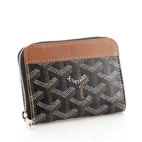 goyard prices wallet|goyard zipper wallet.